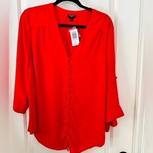 Red TORRID blouse